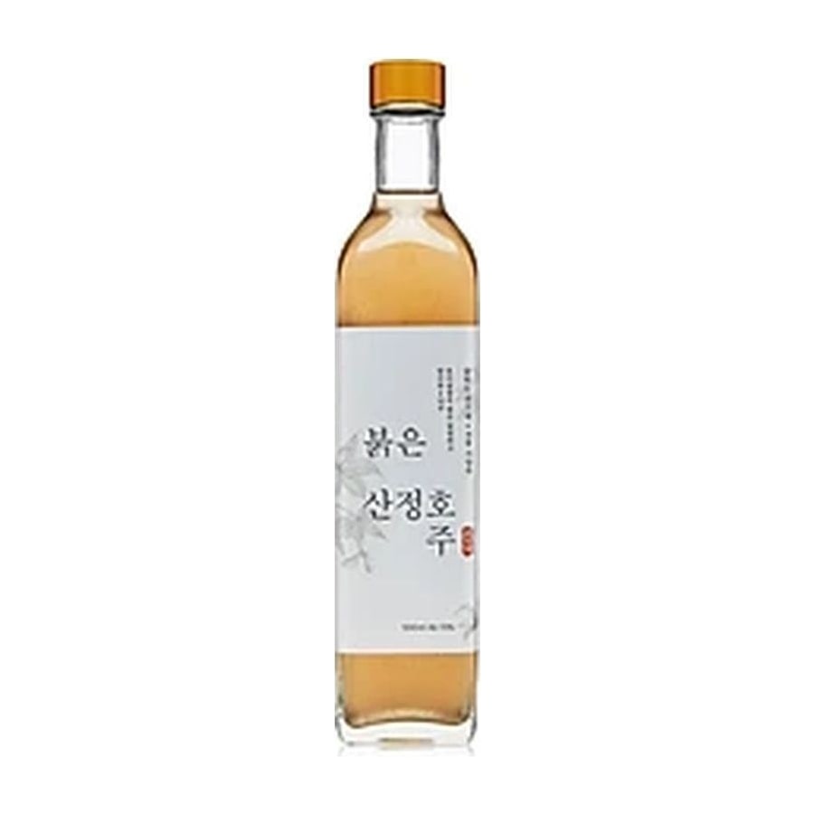 붉은 산정호주 병 사진