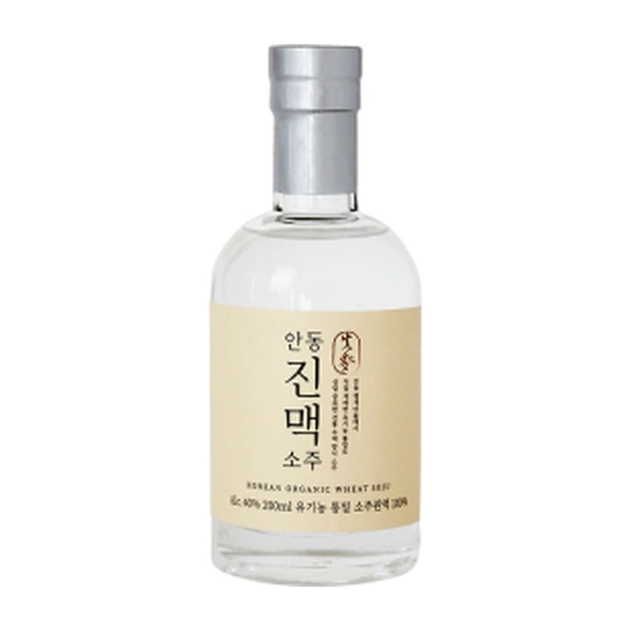 진맥 소주 병 사진