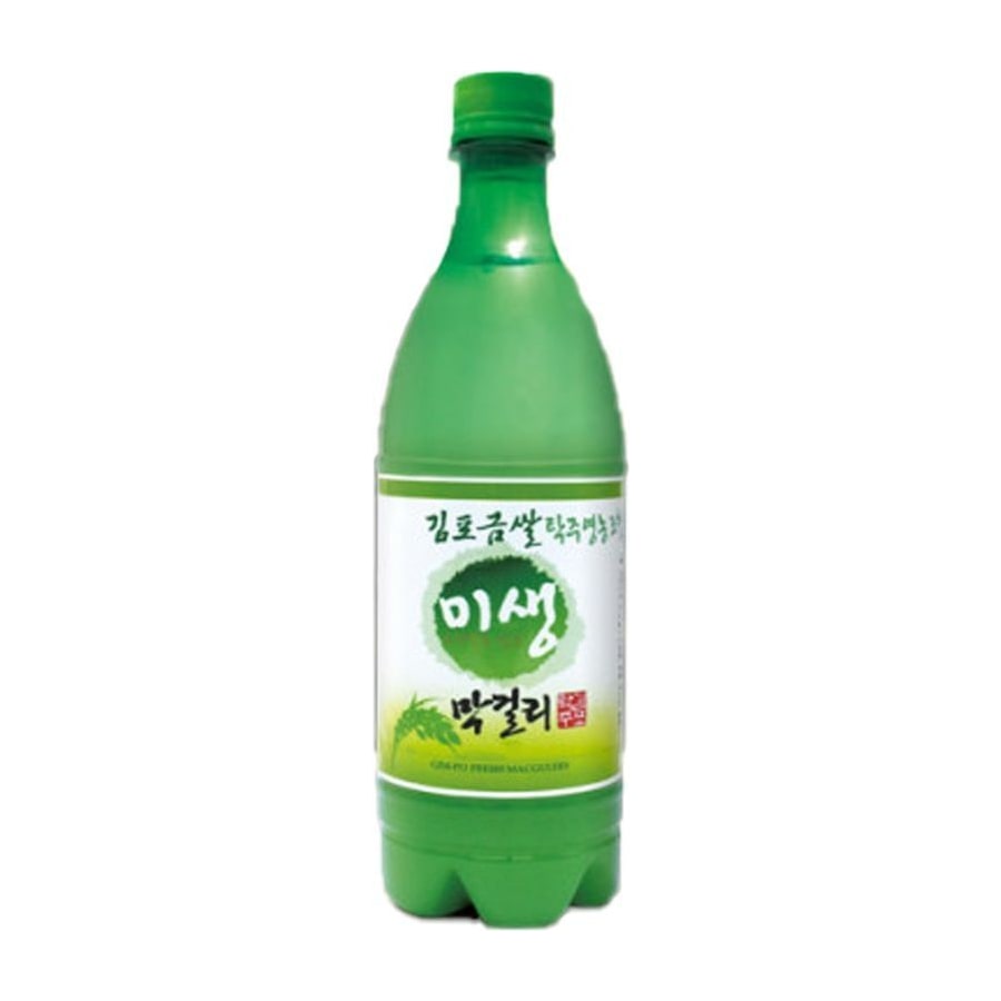 미생 막걸리 병 사진