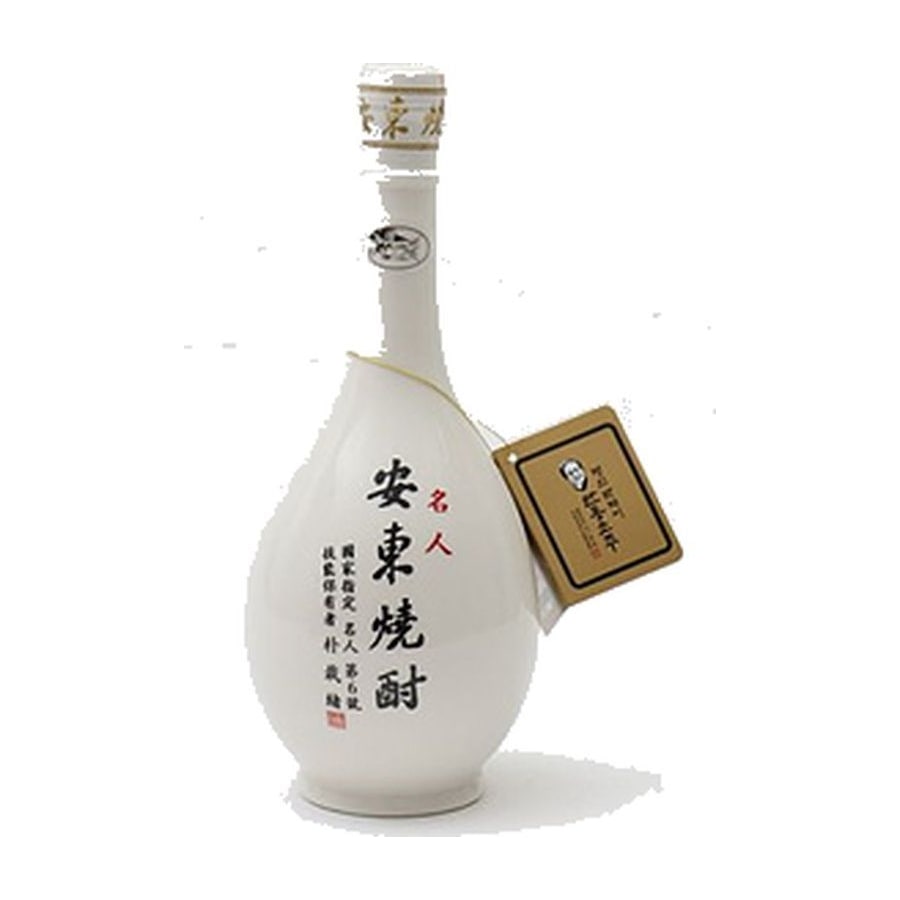 명인 안동소주 병 사진